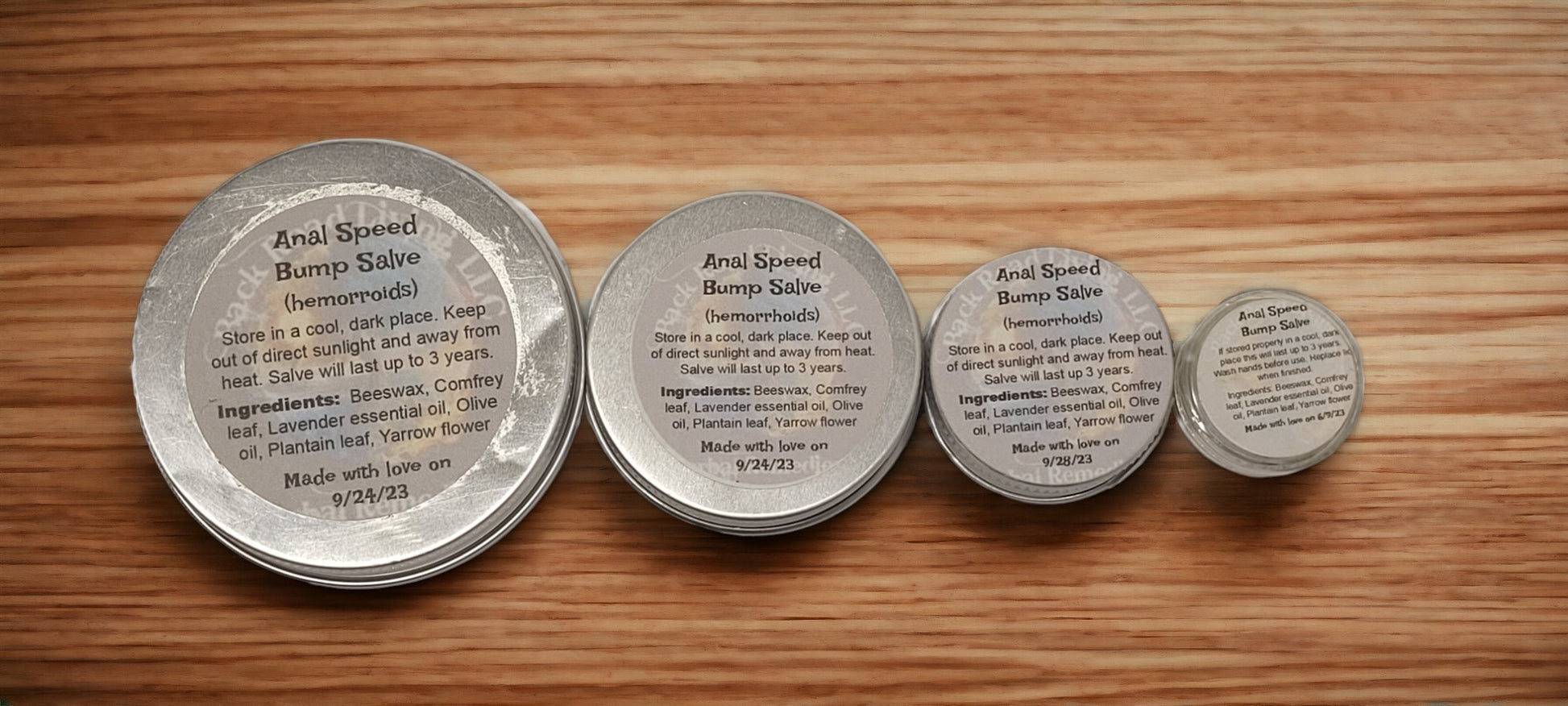 Anal Speed Bump Salve (hemorrhoids)