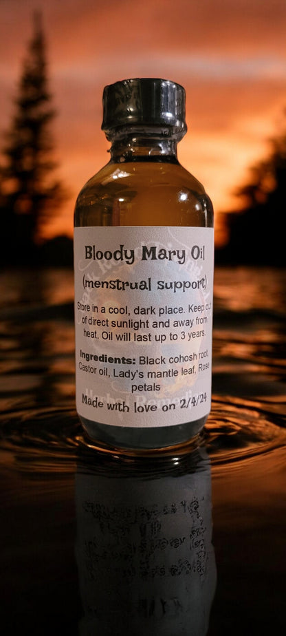 Bloody Mary Oil (menstrual support)