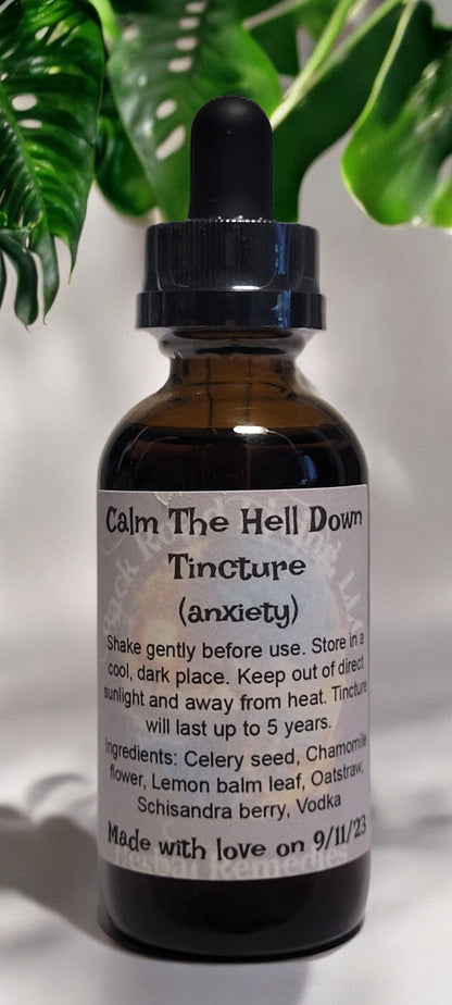 Calm The Hell Down Tincture (anxiety)