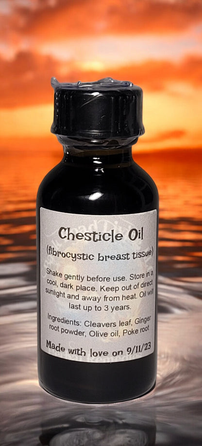 Chesticle Oil (fibrocystic breast tissue)