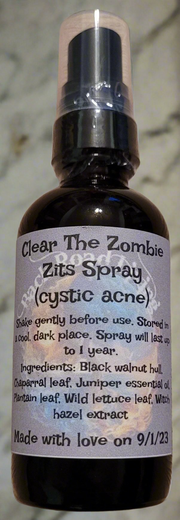 Clear The Zombie Zits Spray (cystic acne)