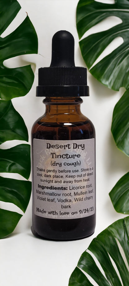 Desert Dry Tincture (dry cough)