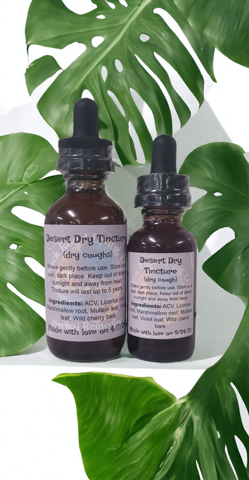 Desert Dry Tincture (dry cough)