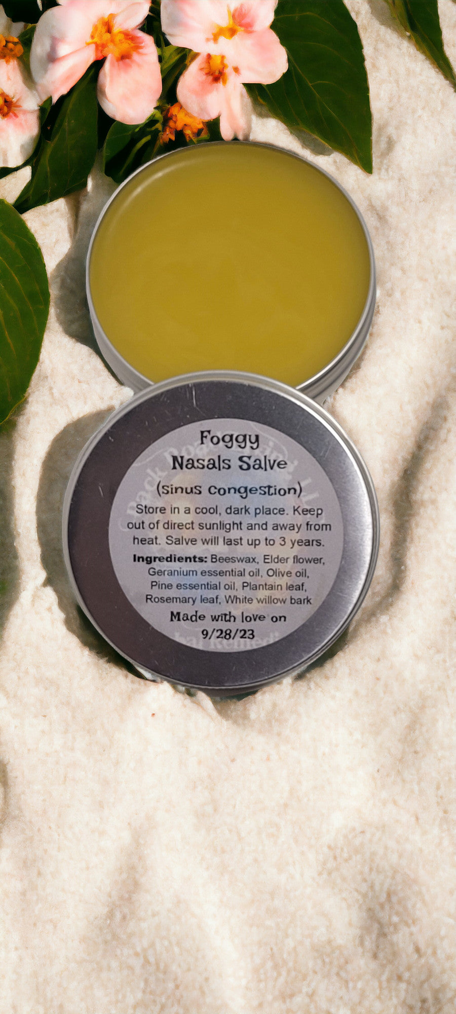 Foggy Nasals Salve (sinus congestion)