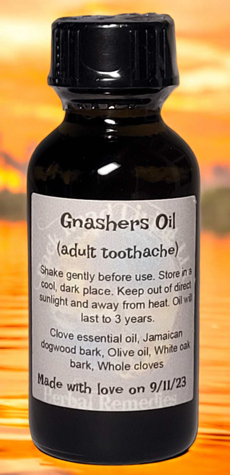 Gnashers Oil (adult toothaches)