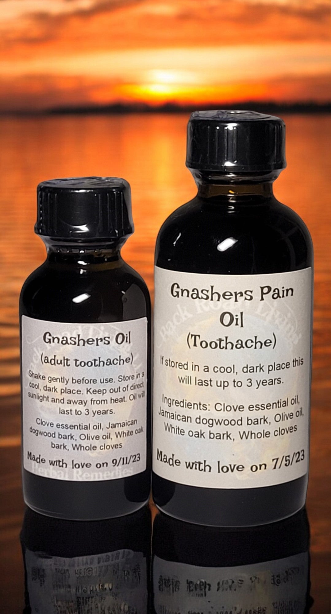 Gnashers Oil (adult toothaches)