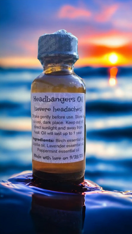 Headbangers Oil (tension headaches)