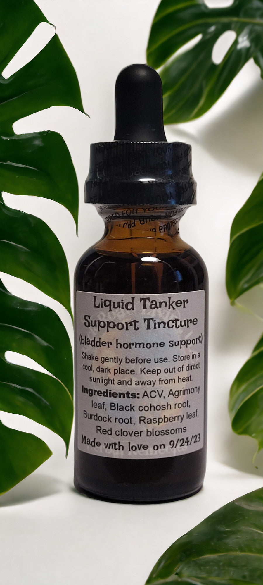 Liquid Tanker Support Tincture (bladder hormone support)