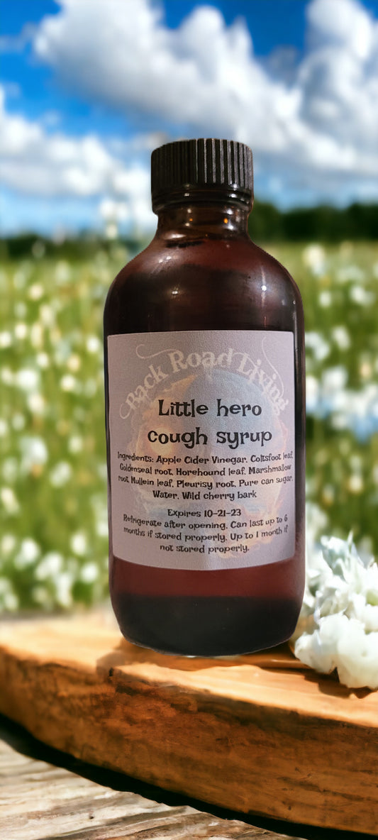 Little hero syrup (coughing)