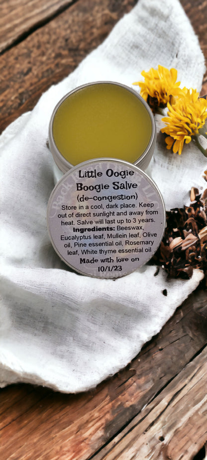 Little Oogie Boogie Salve (kids congestion)