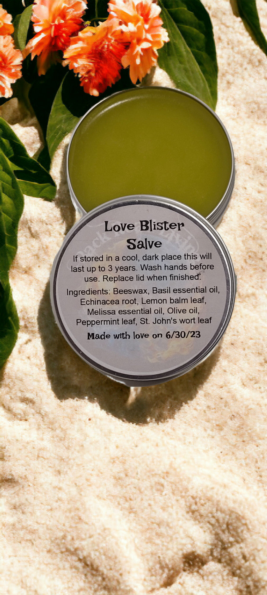 Love Blister Salve (cold sores)