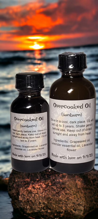 Overcooked Oil (sunburn)