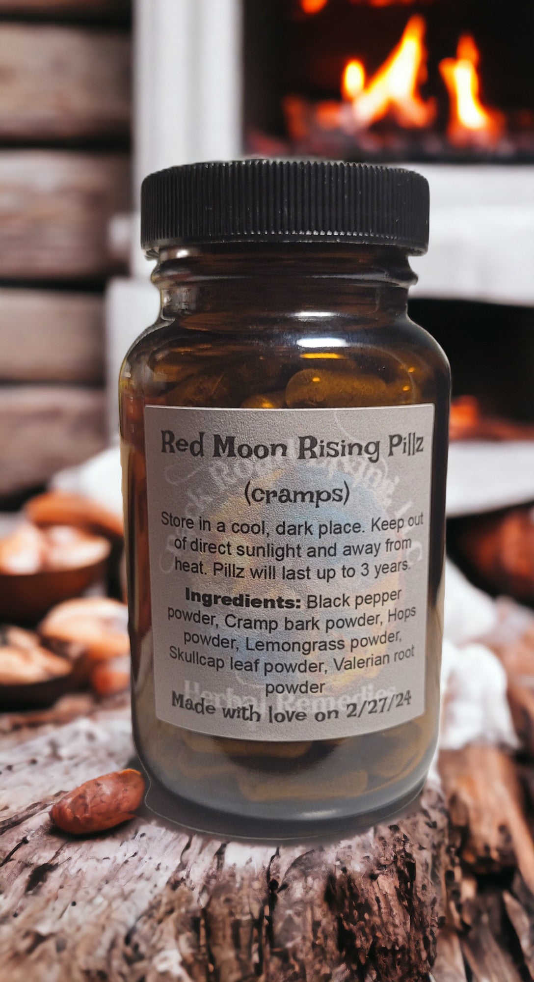 Red Moon Rising Pillz (cramps)