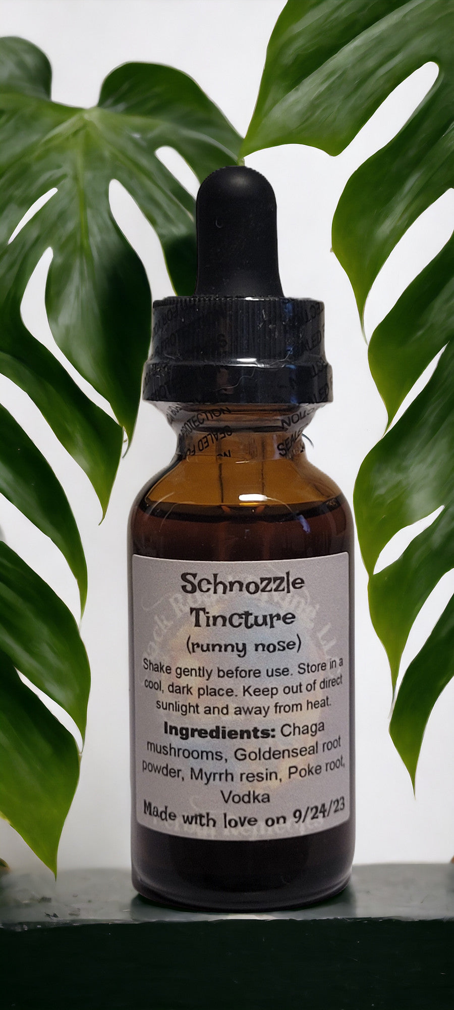 Schnozzle Tincture (runny noses)