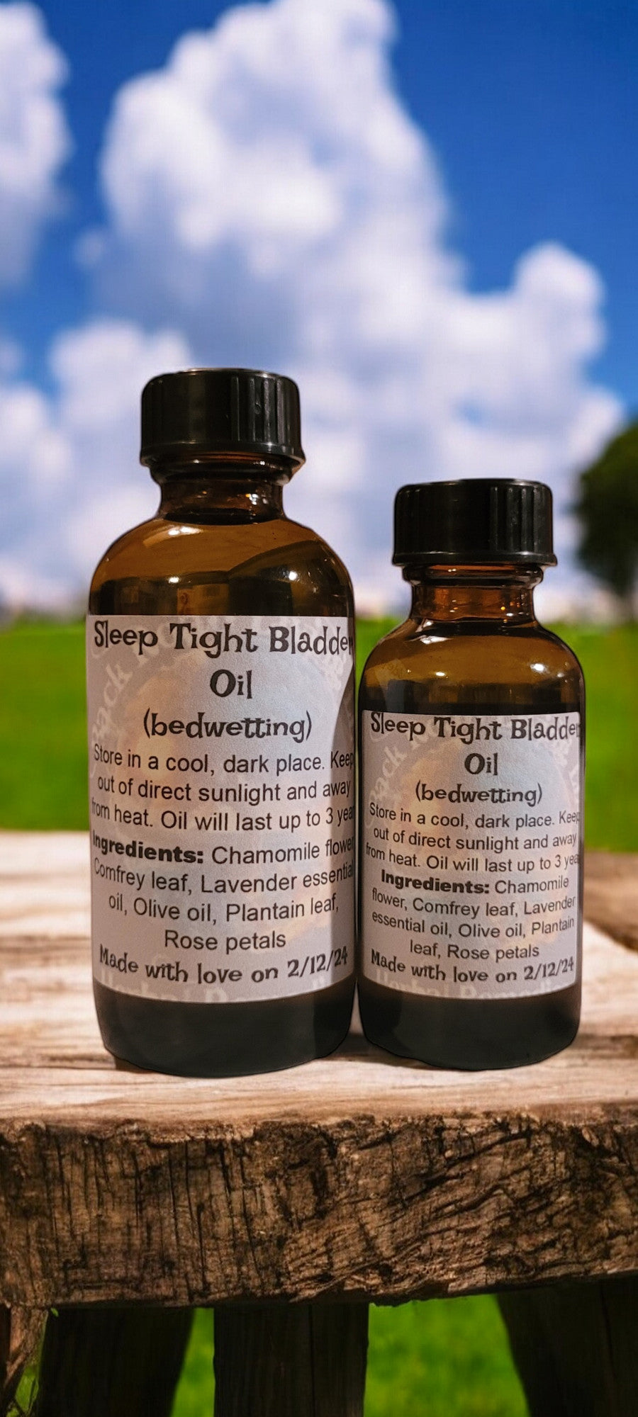 Sleep Tight Bladder Oil (bed wetting)