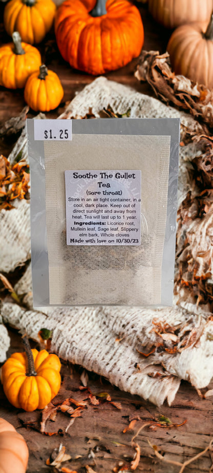 Soothe The Gullet Tea (sore throat)