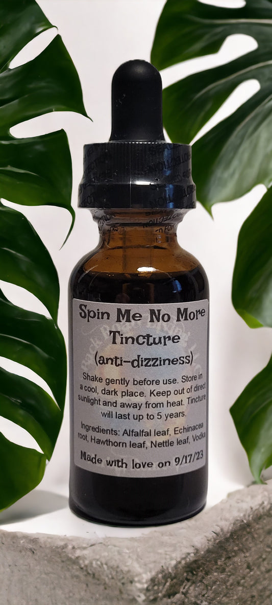 Spin Me No More Tincture (anti-dizziness)