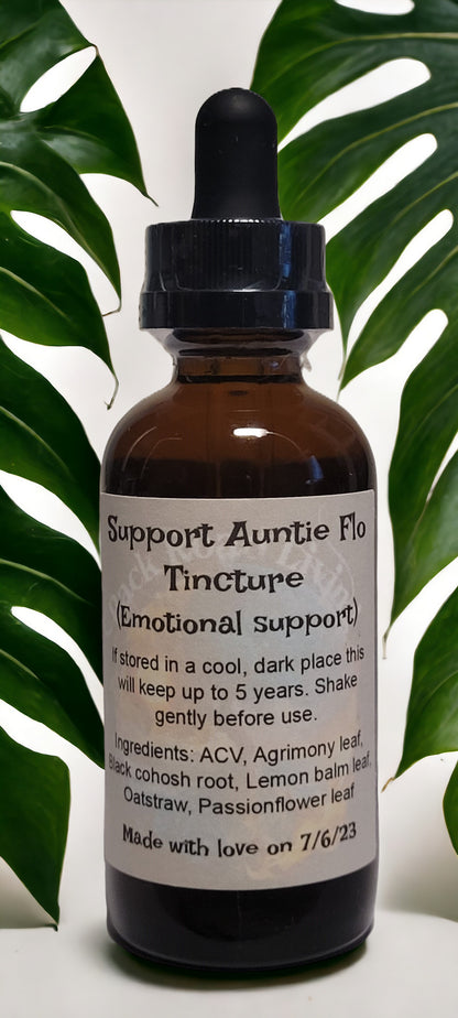 Support Auntie Flo Tincture (pms emotional support)