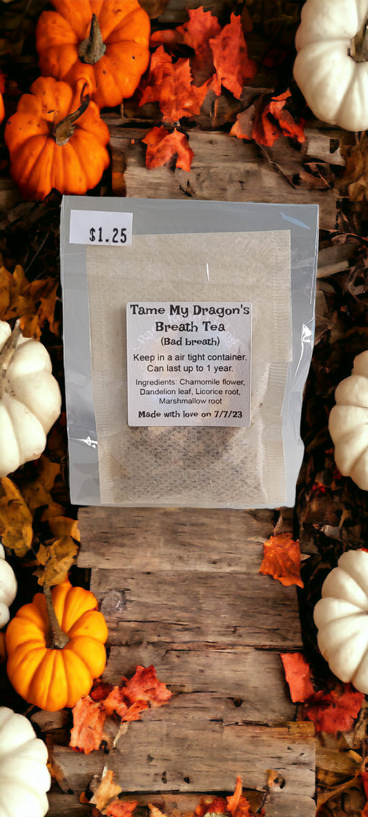 Tame My Dragon's Breath Tea (bad breath)