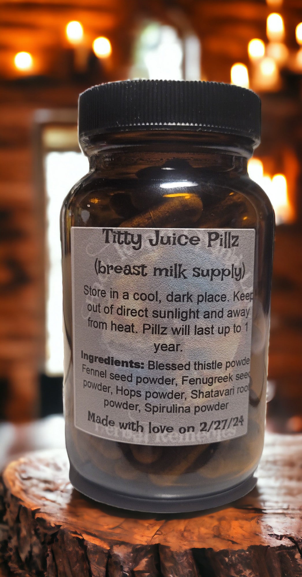 Titty Juice Pillz (breast milk support)