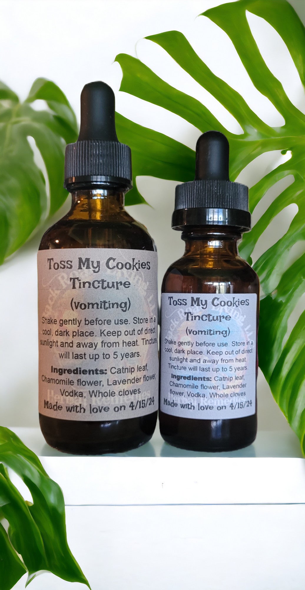 Toss My Cookies Tincture (nausea)