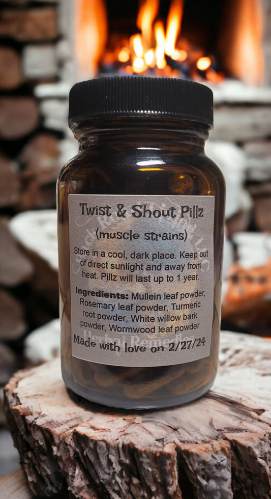 Twist & Shout Pillz (muscle strains)