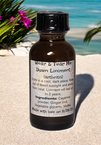 Wear & Tear Me down Liniment (arthritis)