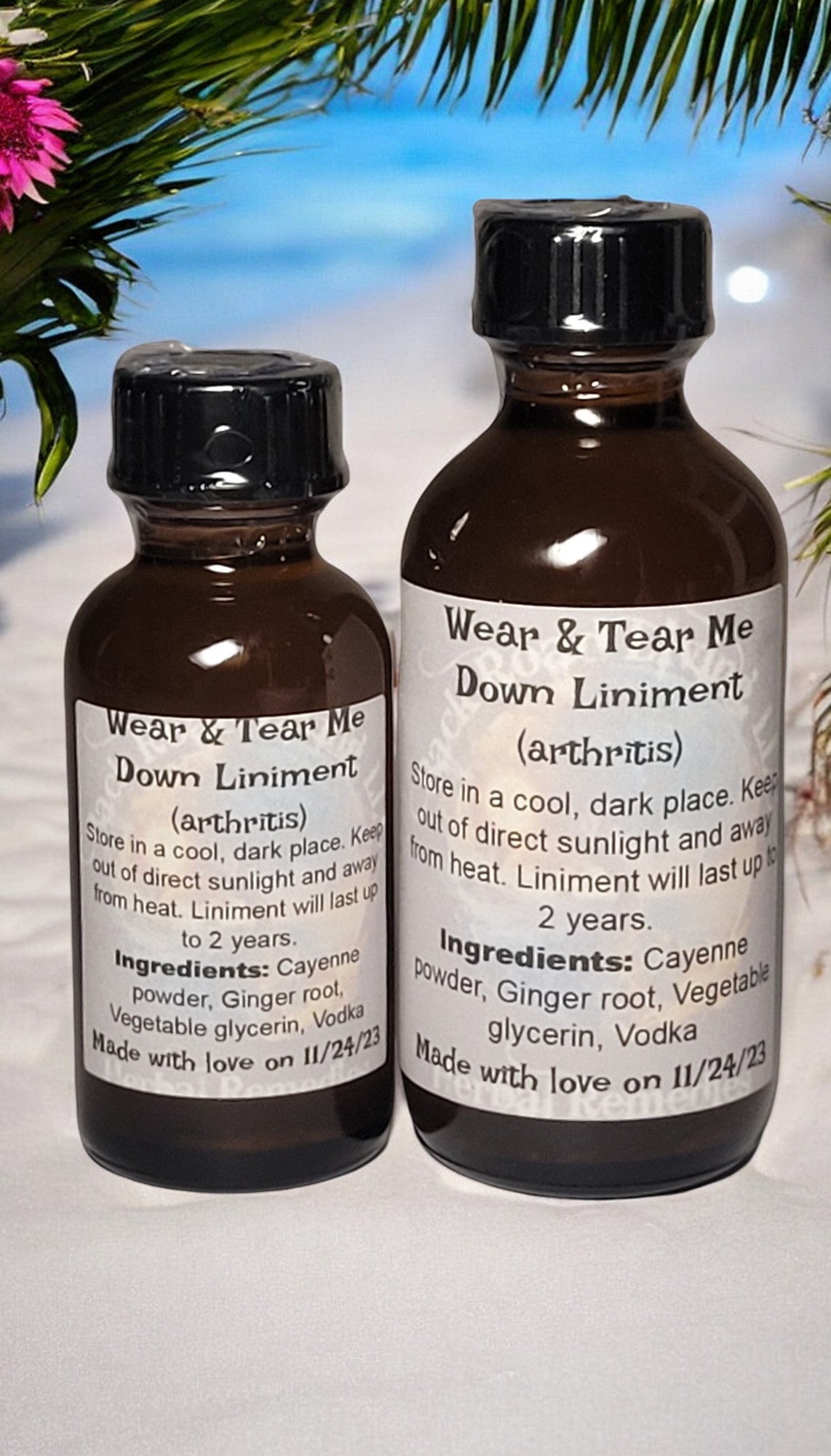 Wear & Tear Me down Liniment (arthritis)