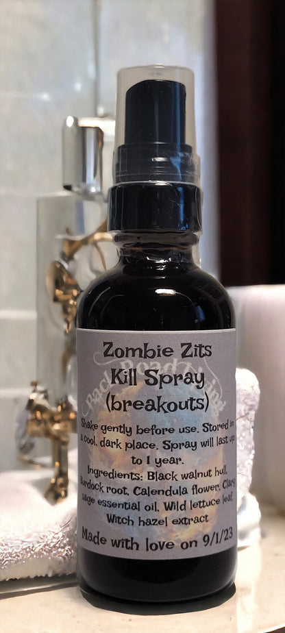 Zombie Zits Kill Spray (breakouts)