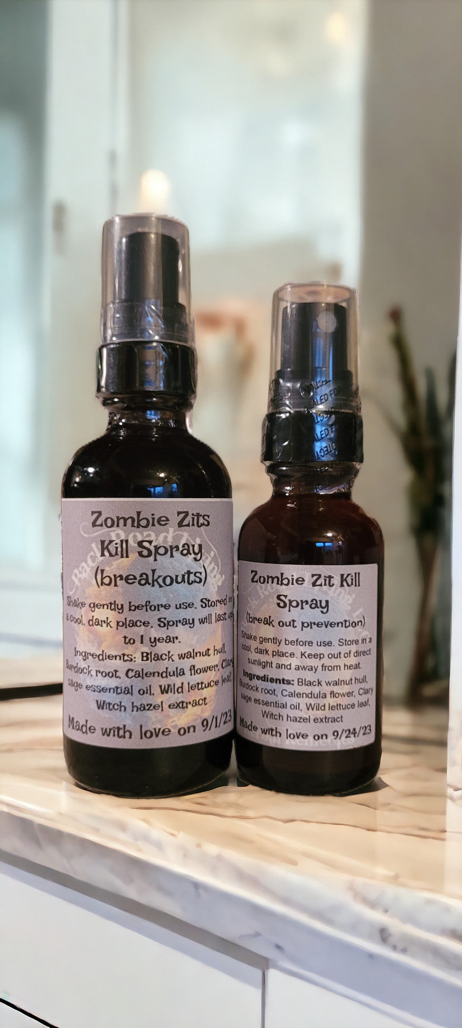 Zombie Zits Kill Spray (breakouts)